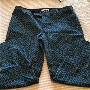 Banana Republic crop pants size 12